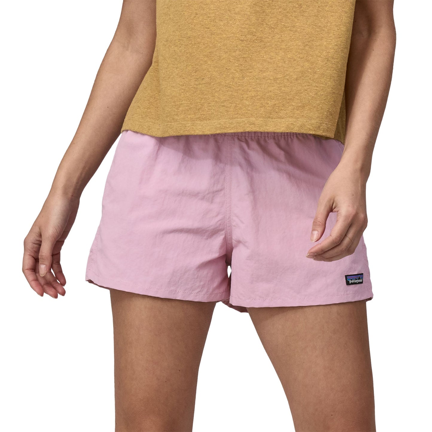 Short en matière recyclée | rose "w's barely baggies shorts milkweed mauve mlke"