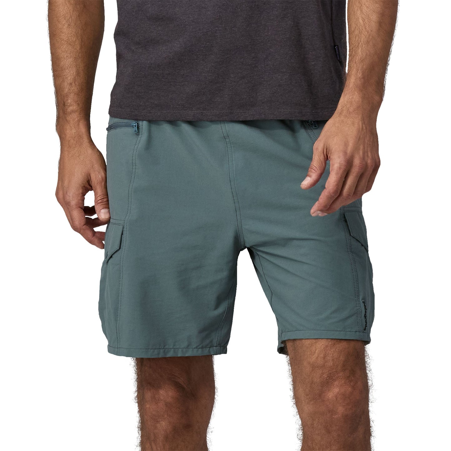 Short en matière recyclée | Vert "outdoor everyday shorts nouveau green"