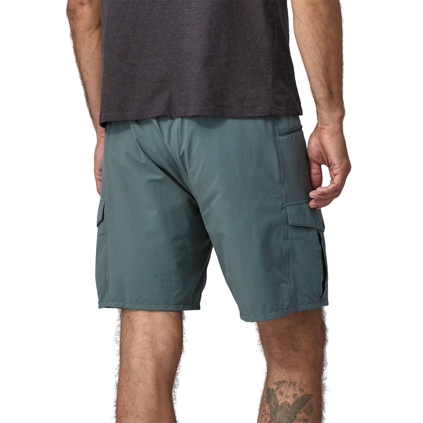 Short en matière recyclée | Vert "outdoor everyday shorts nouveau green"