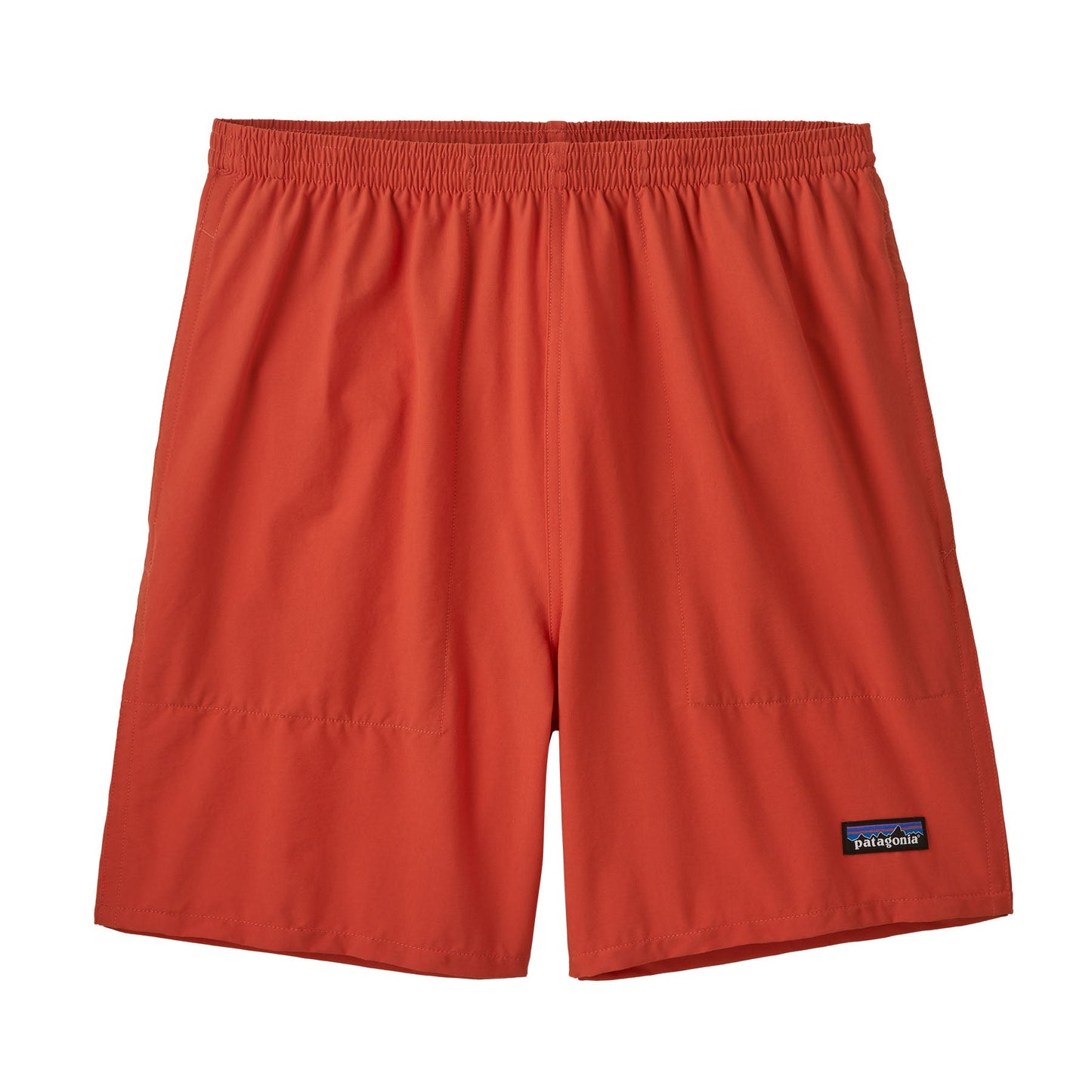 Short en matière recyclée | Rouge "baggies lights 6.5 in pimento red"