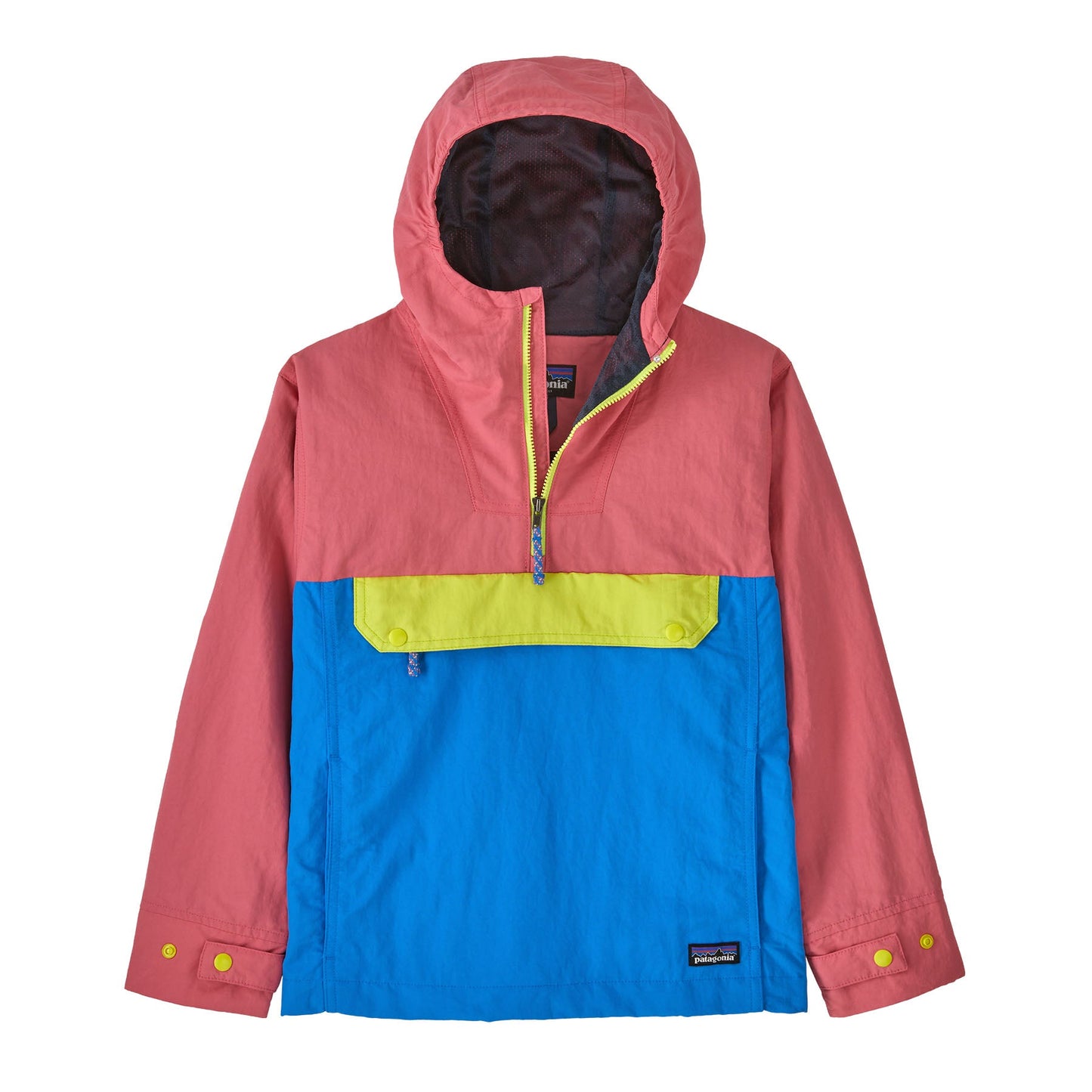 Veste légère imperméable en nylon recyclé | rose "k's isthmus anorak vessel blue"