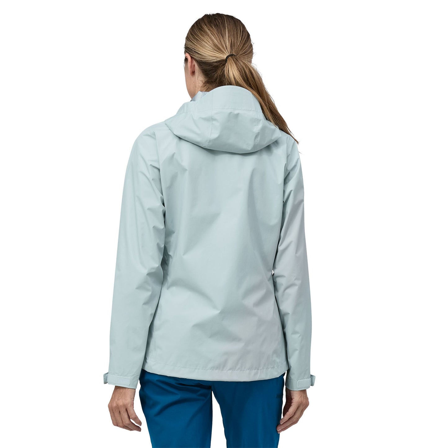 Veste imperméable en nylon recyclé | bleu "w's torrentshell 3l rain jkt chilled blue"