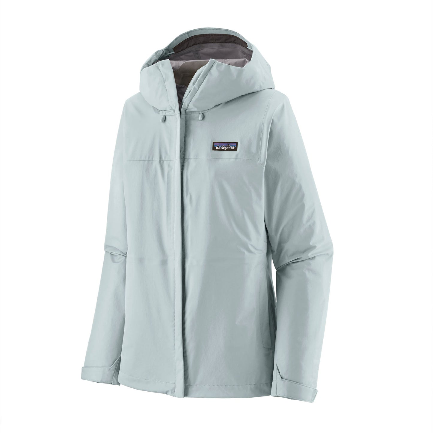 Veste imperméable en nylon recyclé | bleu "w's torrentshell 3l rain jkt chilled blue"