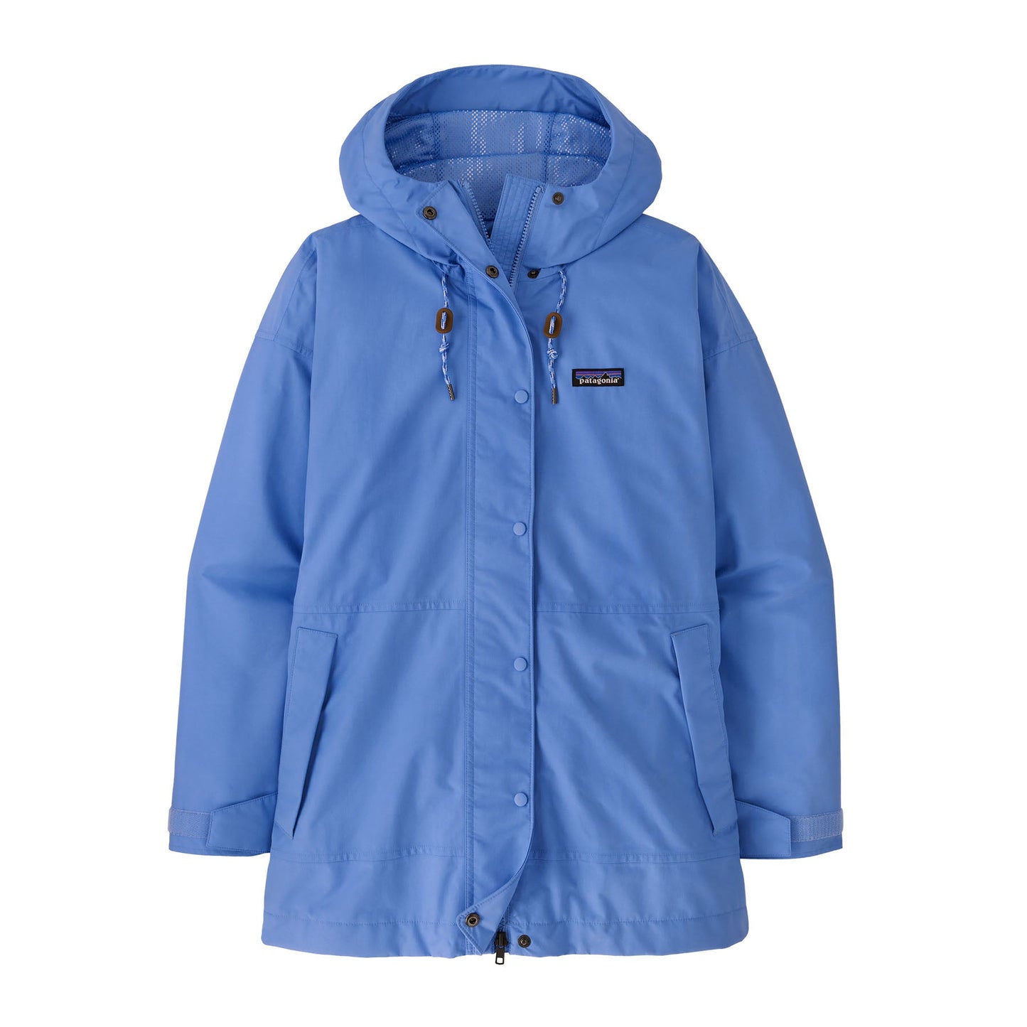 Imperméable en matière recyclée | bleu "outdoor everyday rain jkt - abundant blue"