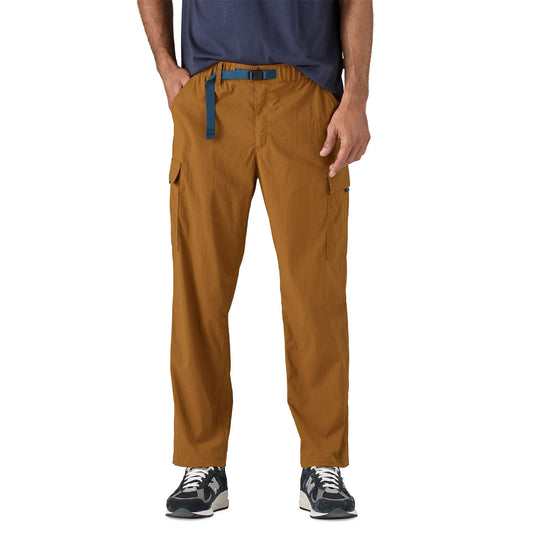 Pantalon cargo droit en nylon recyclé | marron "outdoor everyday pants - shelter brown"