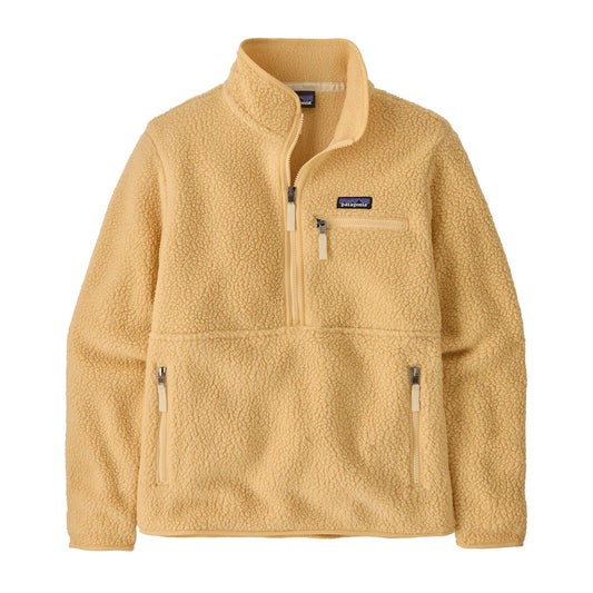 Polaire en matières recyclées | beige "w's retro pile marsupial - beeswax tan"