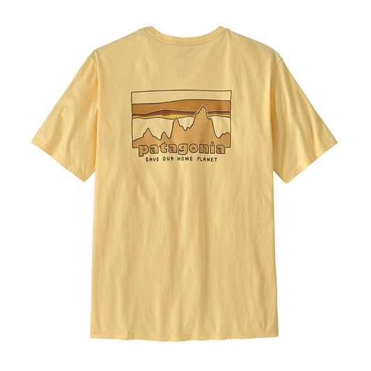 T-shirt en coton bio | jaune "73 skyline organic t-shirt - buttercup yellow"