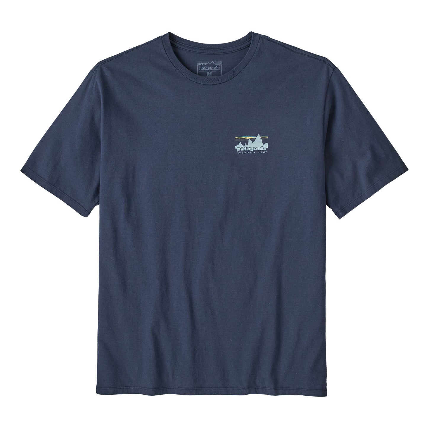 T-shirt en coton bio | marine "73 skyline organic t-shirt - new navy"