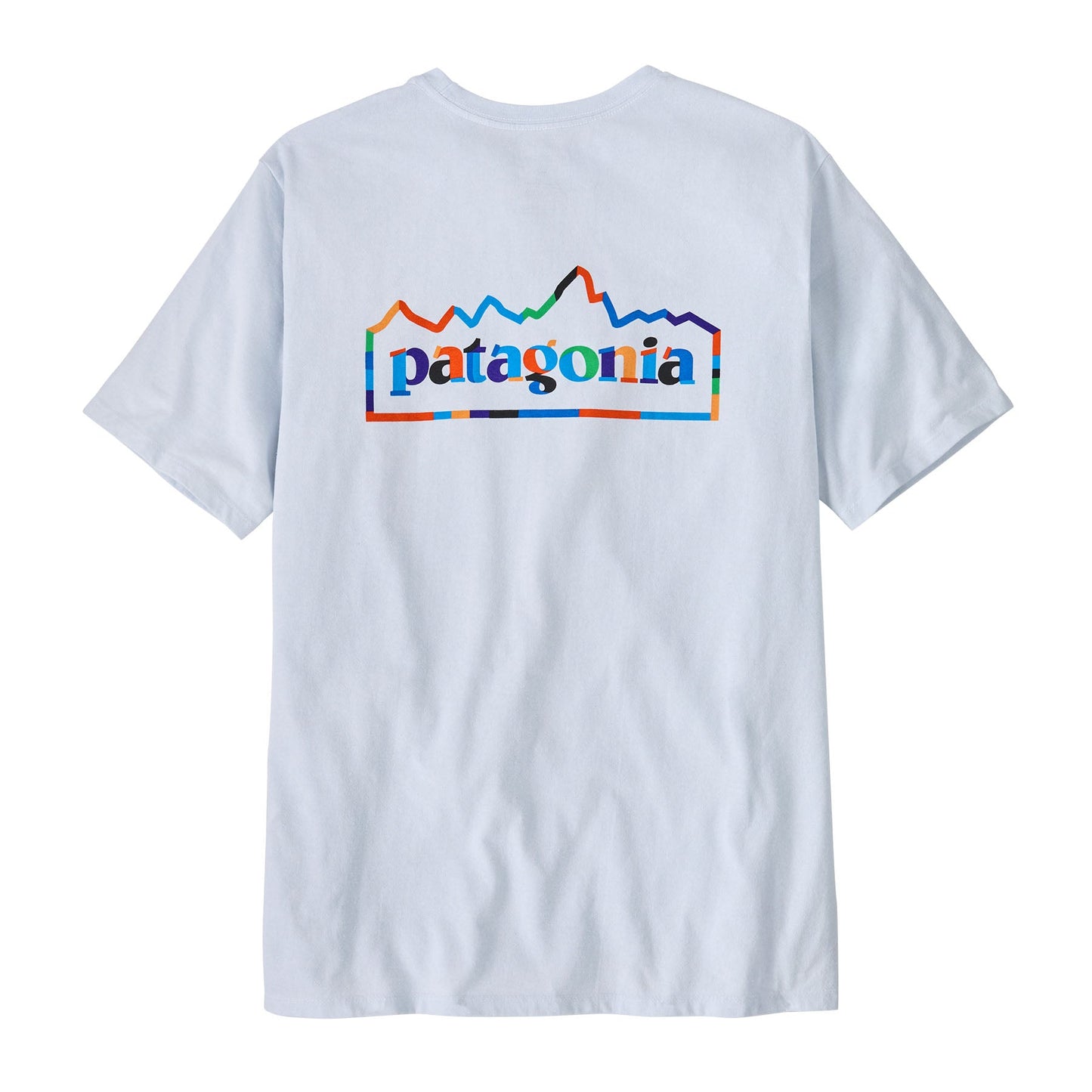 T-shirt imprimé en matières recyclées | blanc "unity fitz responsibili-tee - white"