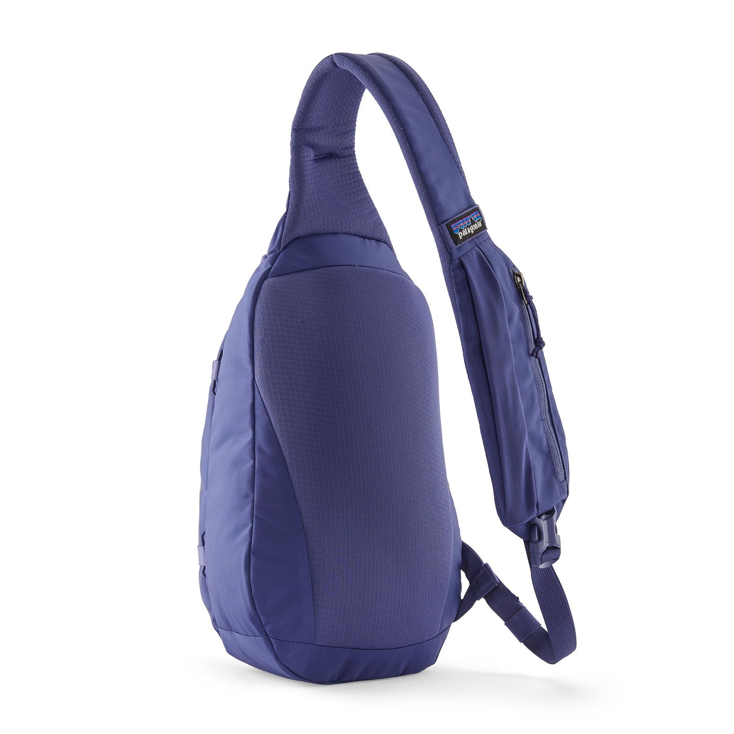 Sac bandoulière en matière recyclée | violet "atom sling 8l - solstice purple"