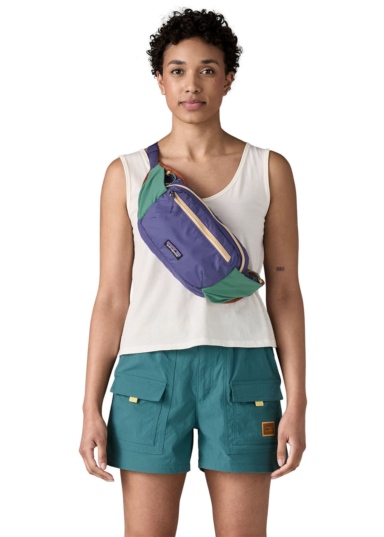 Banane 5L en matières recyclées | multicolore "terravia hip pack - solstice purple"