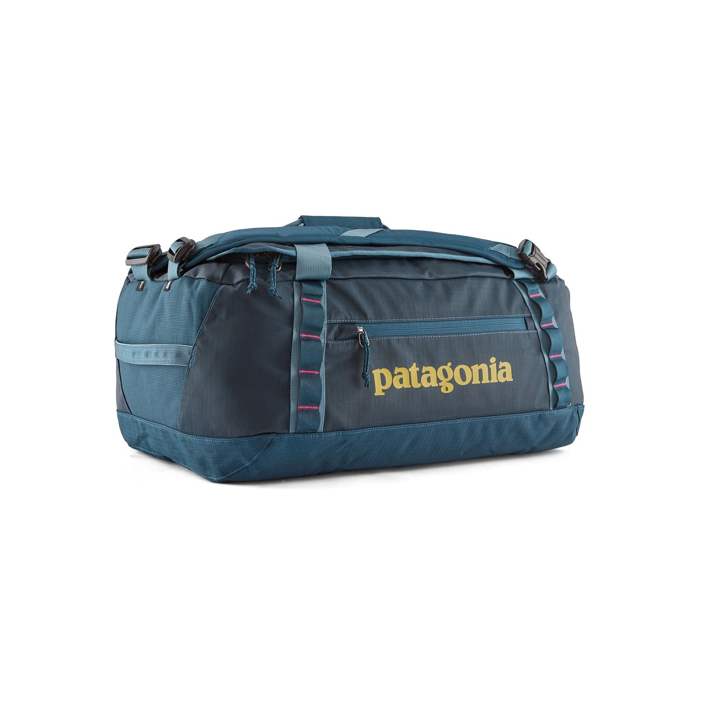 Sac de voyage en matière recyclée | bleu "black hole duffel 40l - tidal teal"
