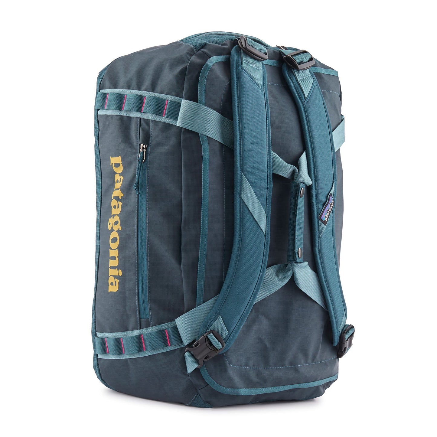 Sac de voyage en matière recyclée | bleu "black hole duffel 40l - tidal teal"