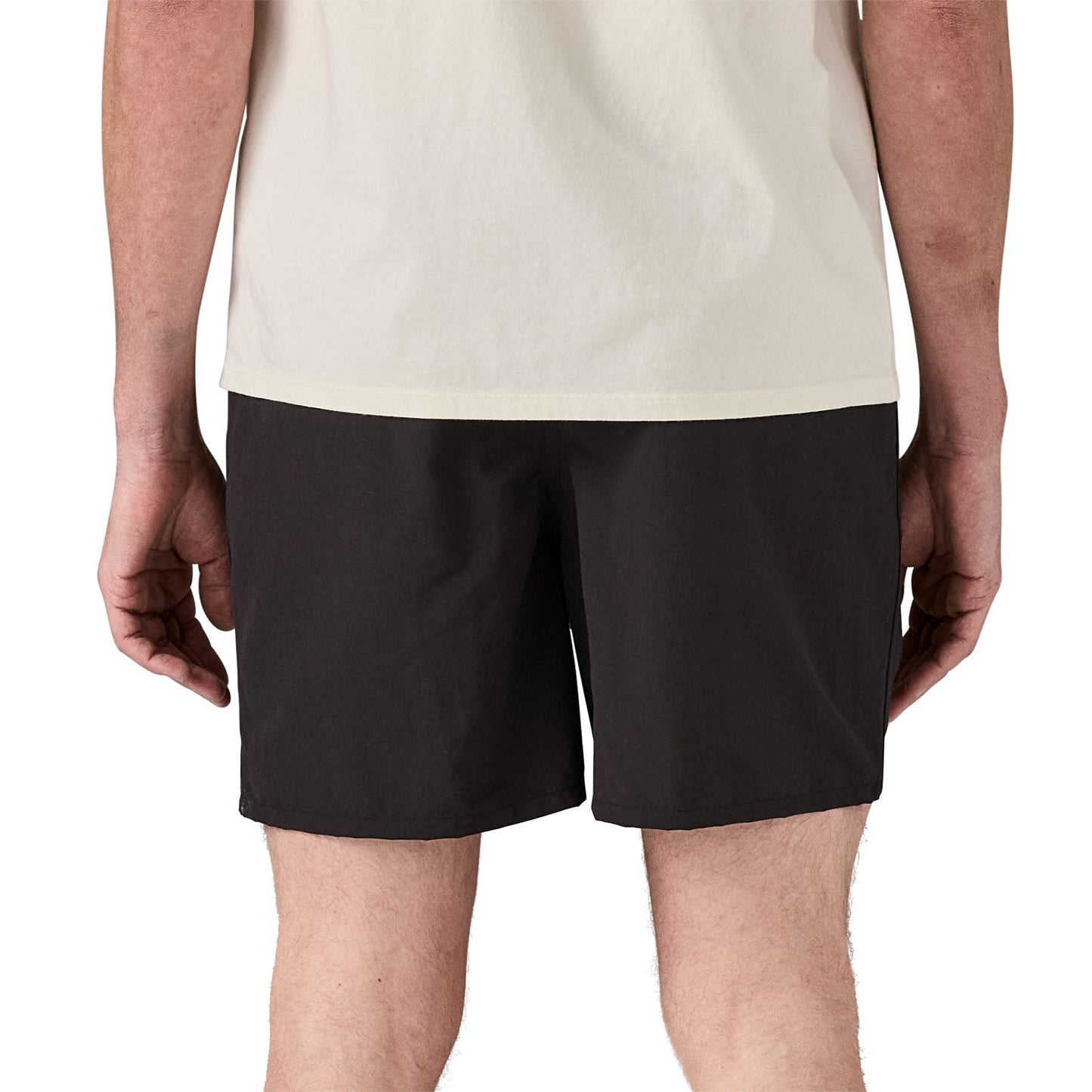 Short léger en matière recyclée | noir "baggies shorts - 5 in. - black w/black"