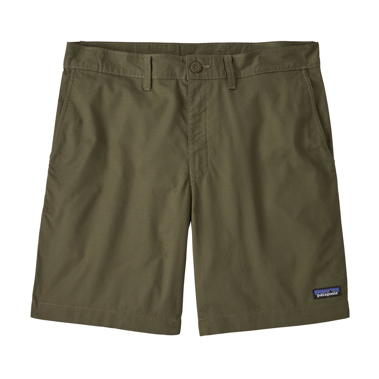 Short en coton bio et chanvre | vert "all-wear hemp shorts - 8 in. - basin green"