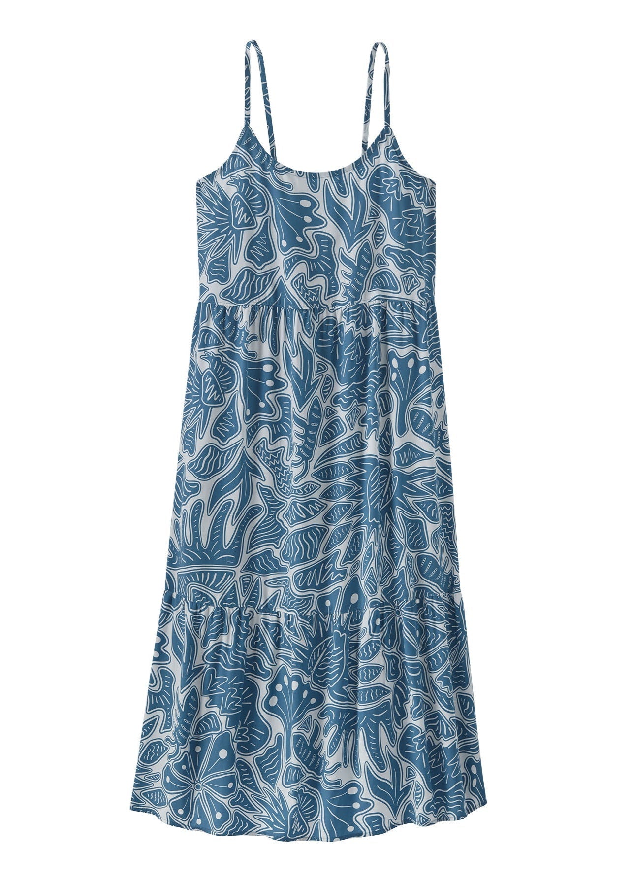 Robe à imprimé | bleu "w's tidal threads dress - bees and flowers: still blue"