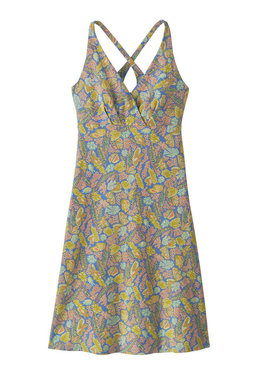 Robe à imprimé | multicolore "w's amber dawn dress - flourish: abundant blue"