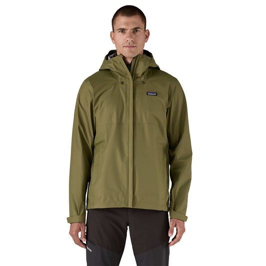 Veste imperméable en matière recyclée | kaki "torrentshell 3l rain jkt - tent green"