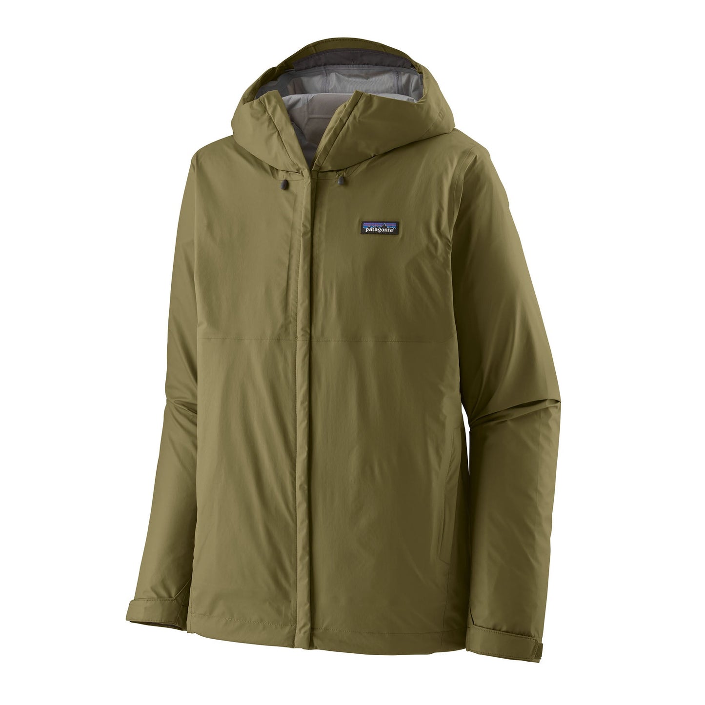 Veste imperméable en matière recyclée | kaki "torrentshell 3l rain jkt - tent green"