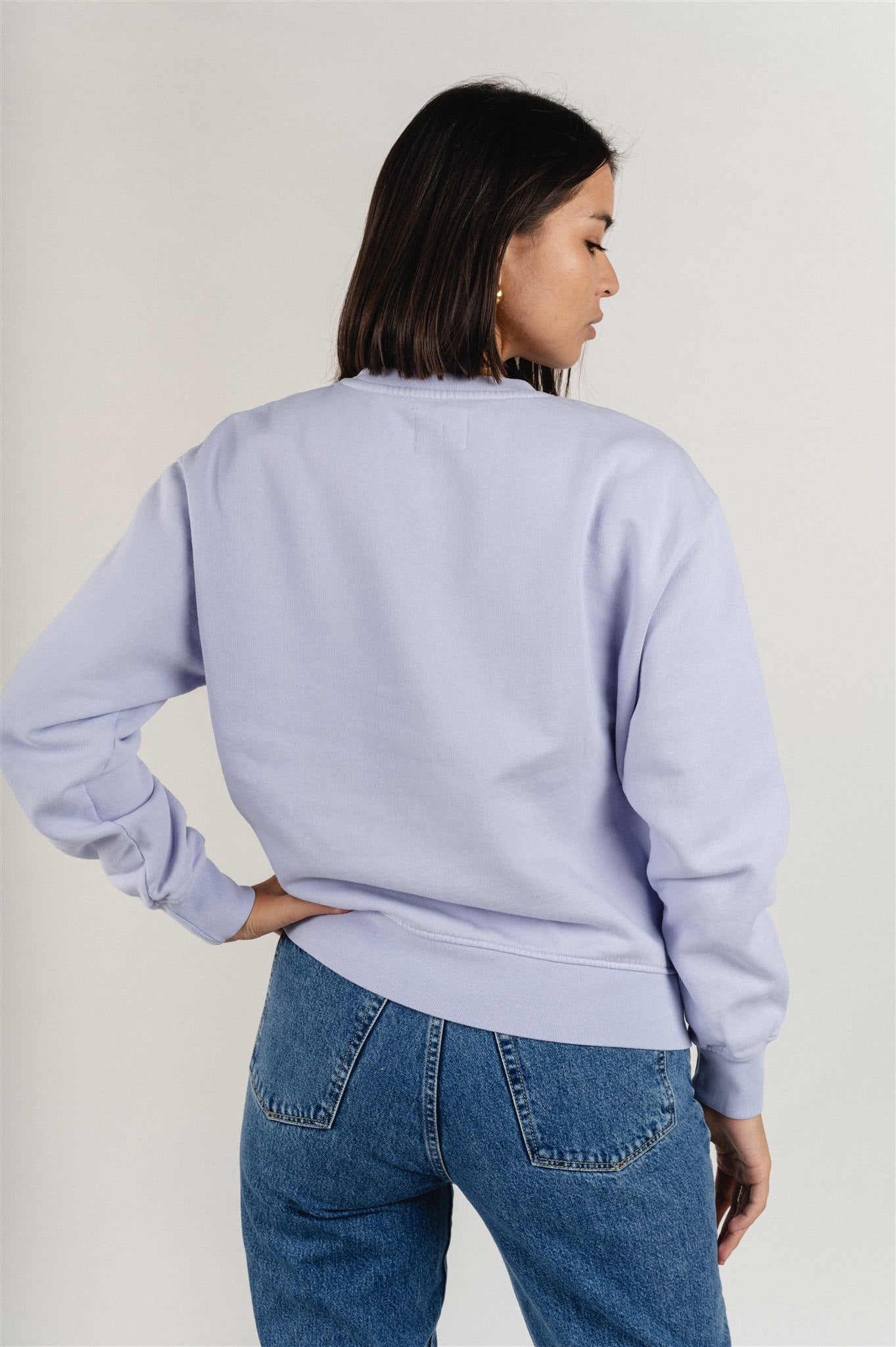 Sweat en coton bio | lilas "Soft lavender"