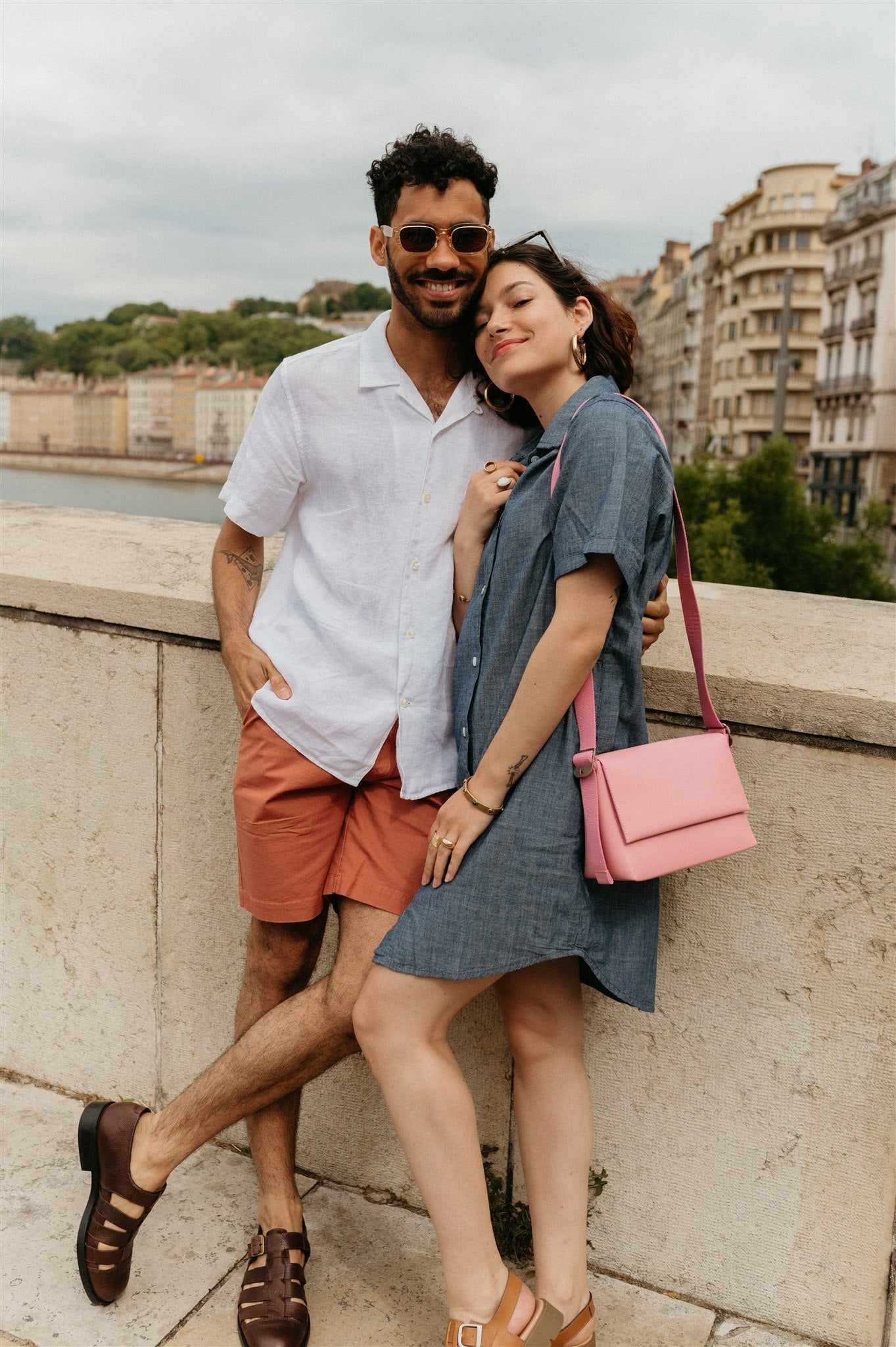 Robe chemise denim en coton bio - Tuva Tunic Chambray Denim