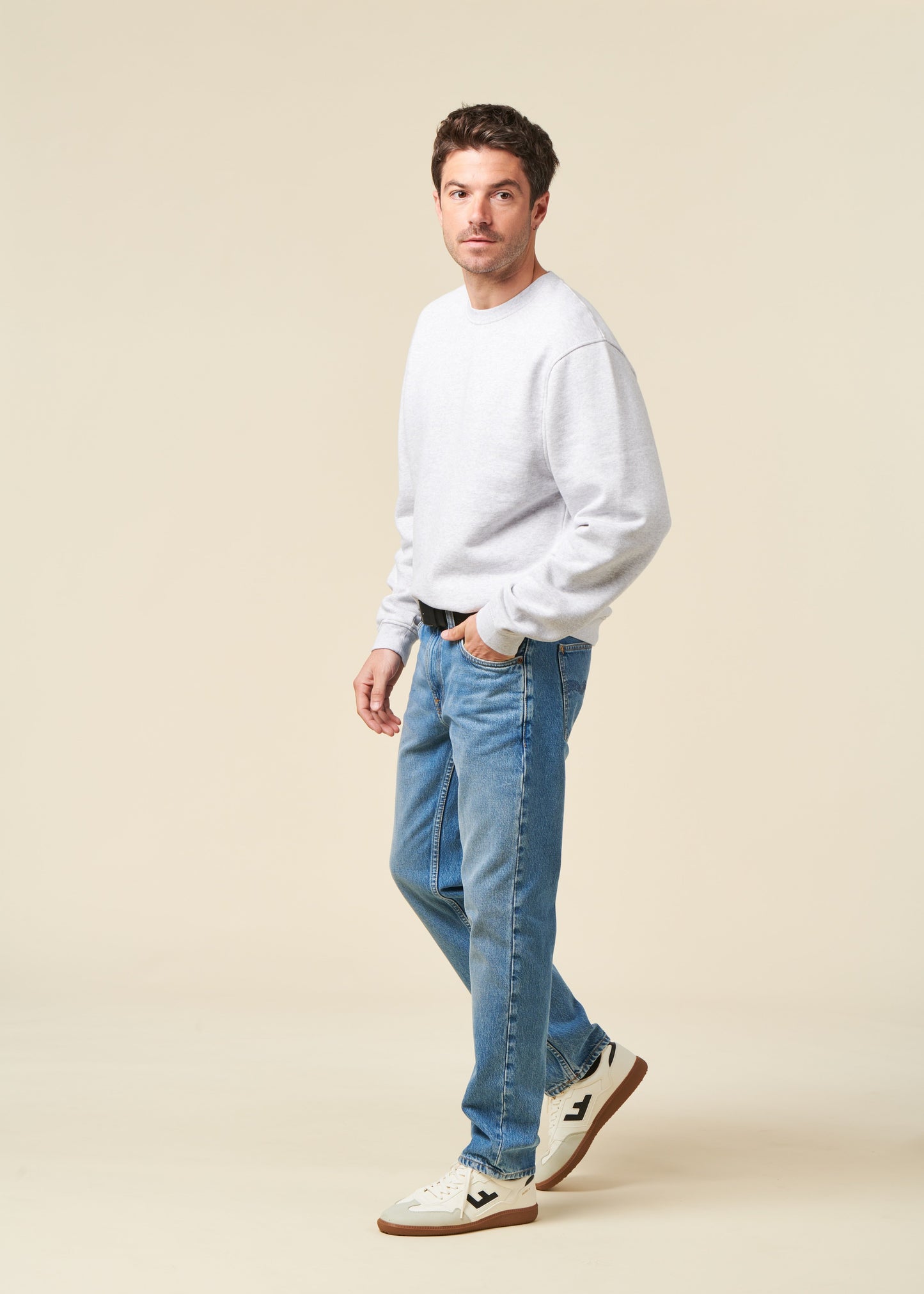 Jean droit en coton biologique | bleu "gritty jackson blue rebel - blue rebel"