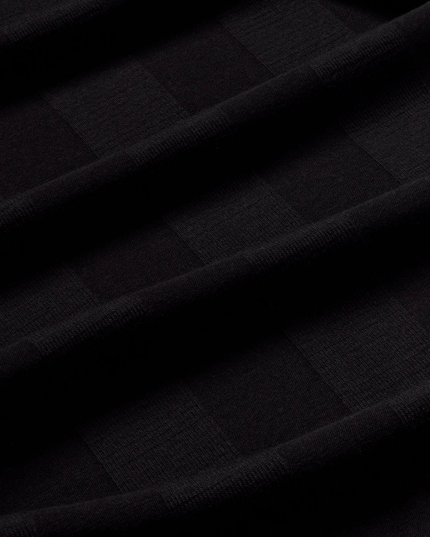 Robe en mélange coton bio, laine et fibres recyclés | noir "black gina dress - black"
