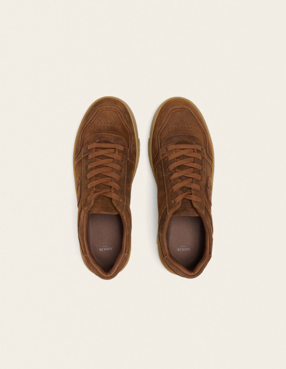 baskets basses nino - marron