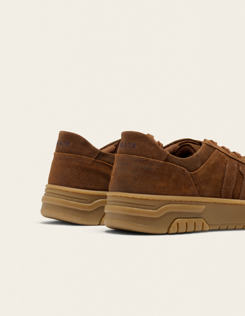 baskets basses nino - marron