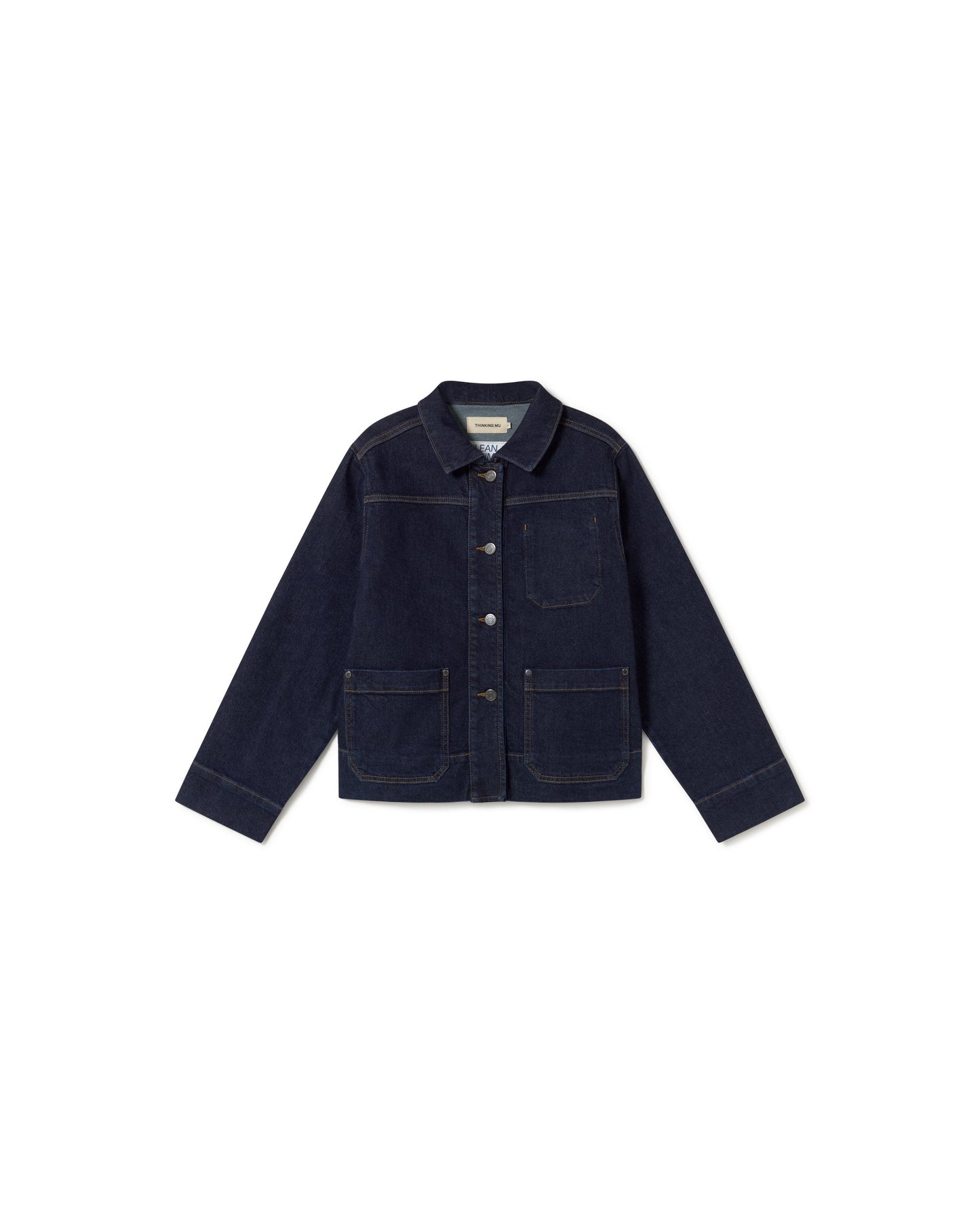 Veste jean en coton biologique | bleu "denim medium wash debbie jacket - denim"