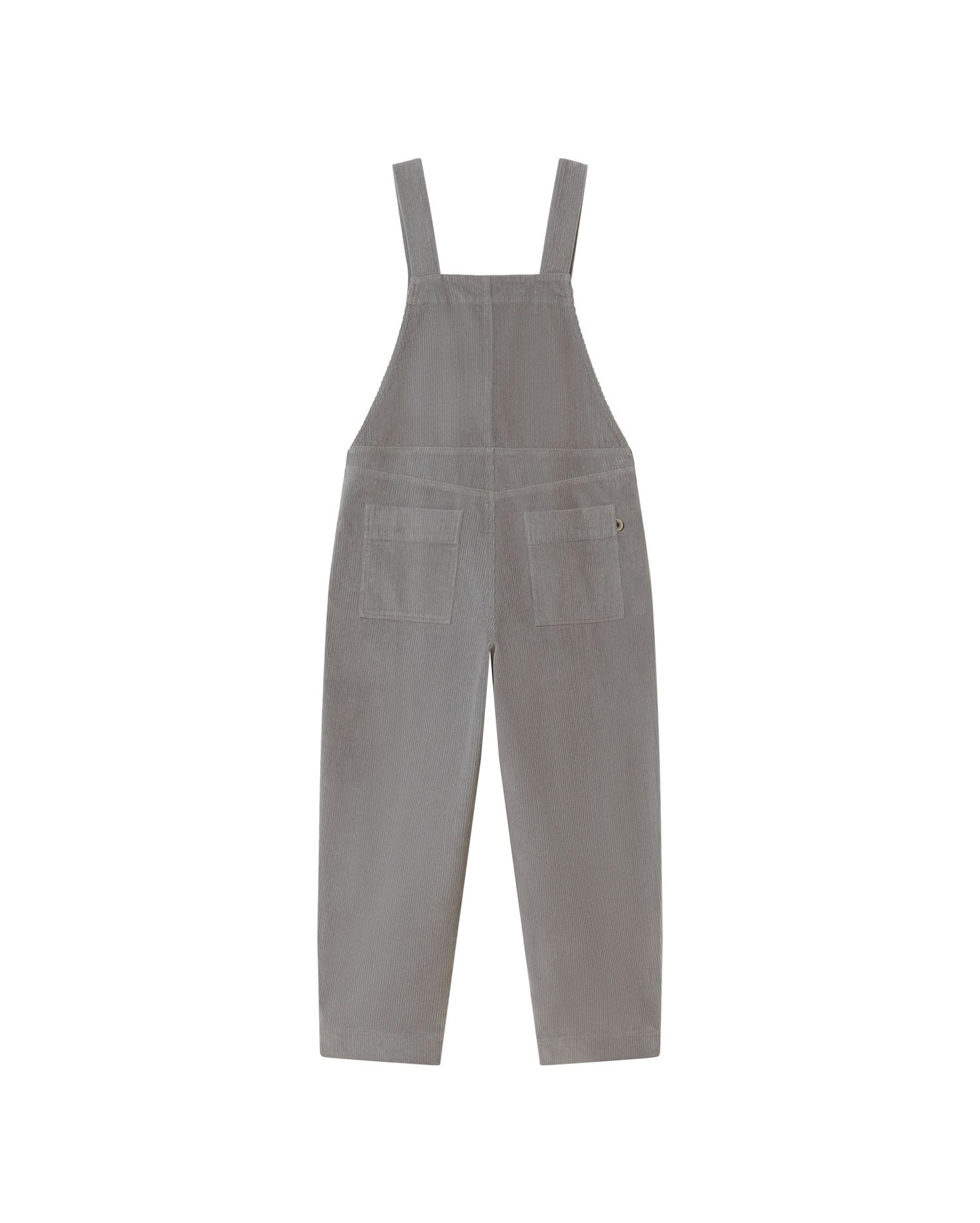 Salopette velours en coton bio | gris "river corduroy luz jumpsuit"