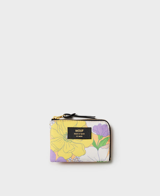 Porte cartes à motifs en recyclé - yelli card holder