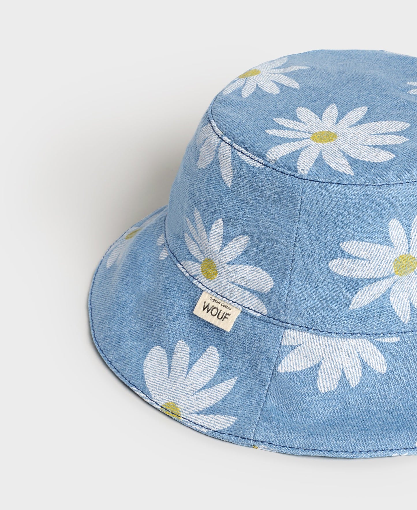 Bob à fleurs en denim de coton bio - drew hat