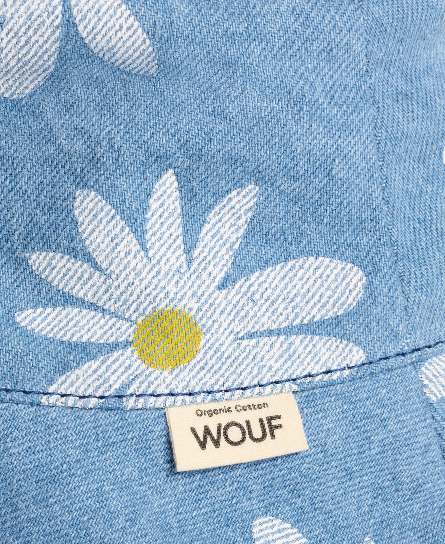 Bob à fleurs en denim de coton bio - drew hat