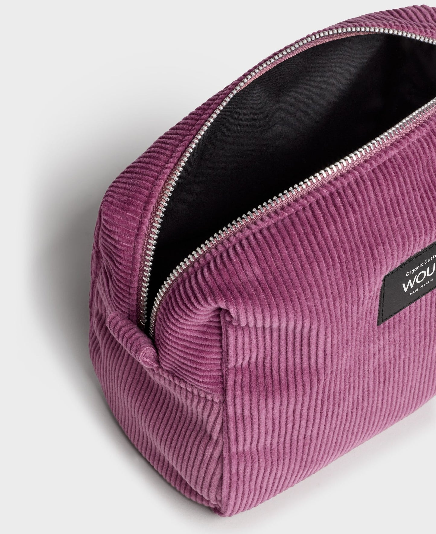 Trousse de toilette en coton bio | "mauve toiletry bag"