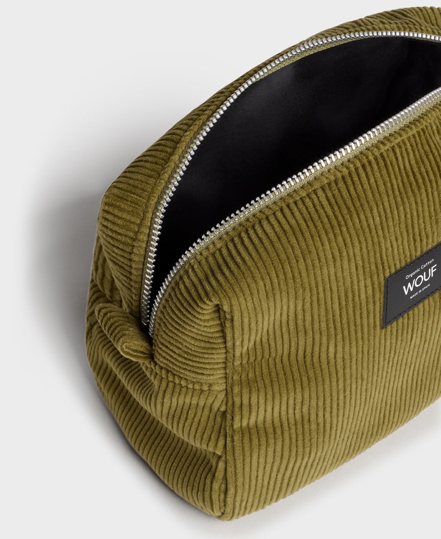 Trousse de toilette en coton bio | "olive toiletry bag"