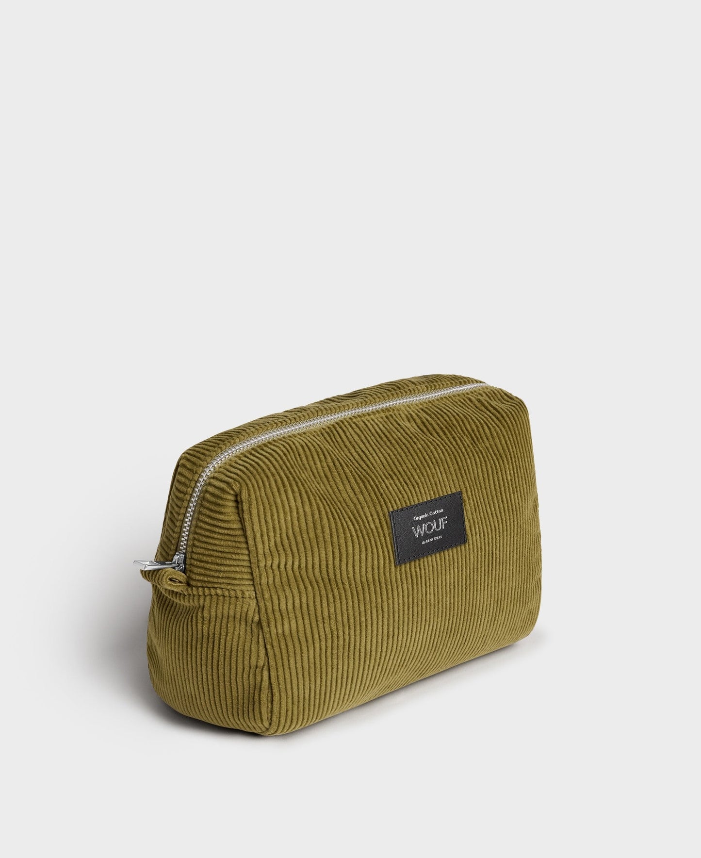 Trousse de toilette en coton bio | "olive toiletry bag"