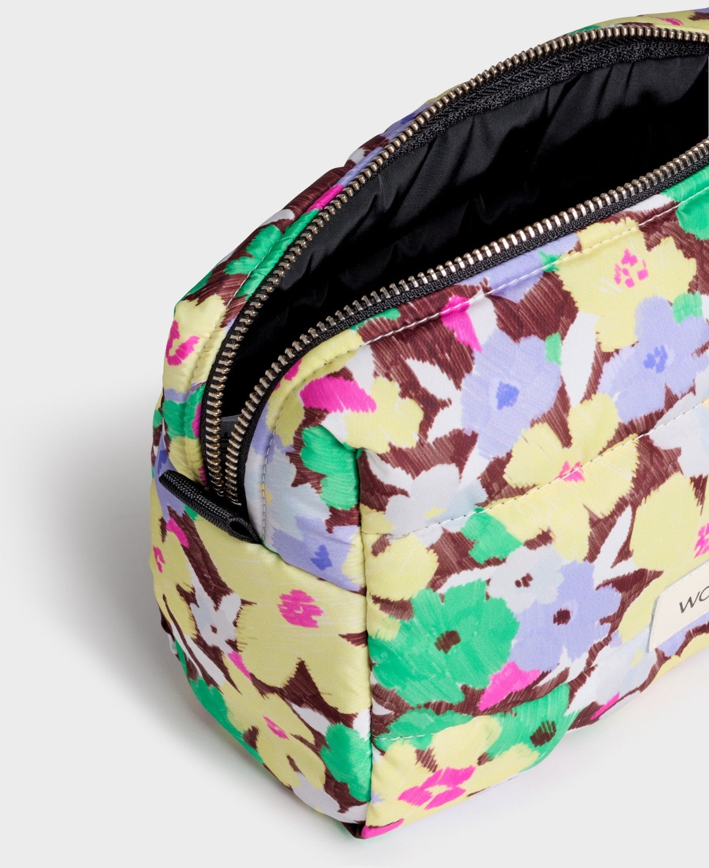 Trousse de toilette à fleurs en recyclé | "lola toiletry bag"