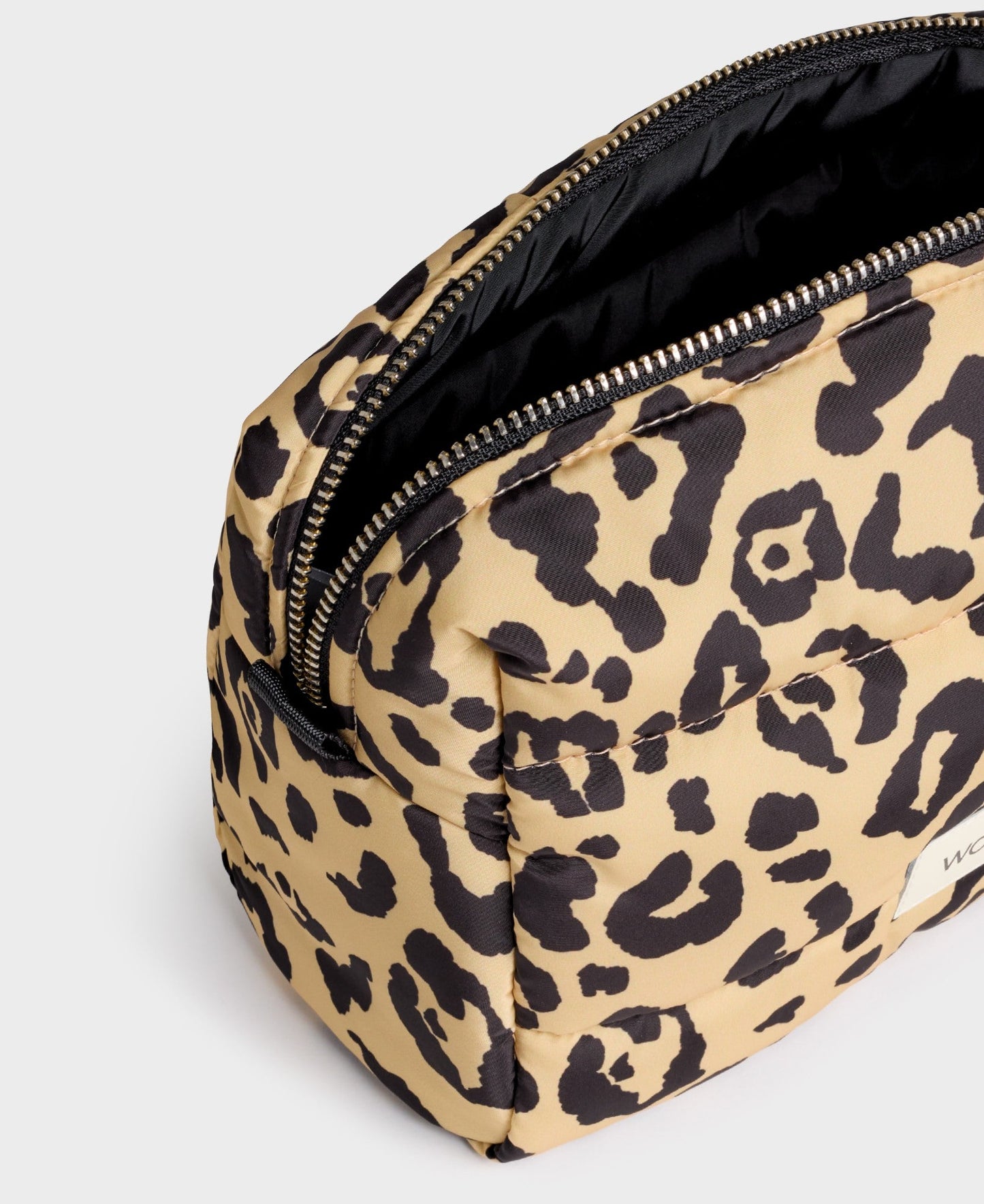 Trousse de toilette léopard en recyclé | "agathe toiletry bag"