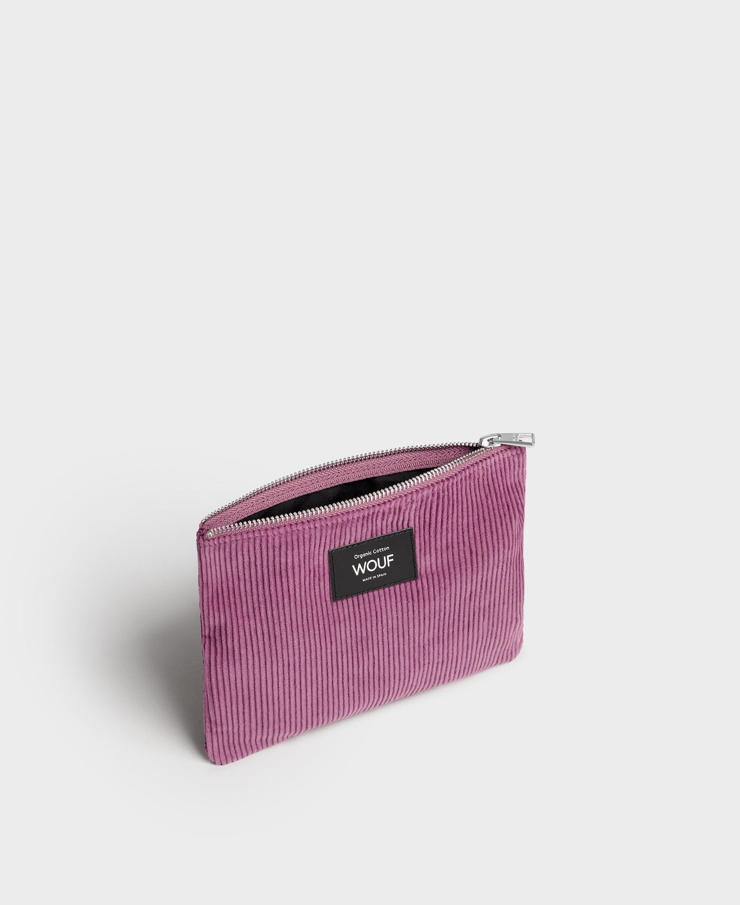 Pochette en coton bio | "mauve pouch"