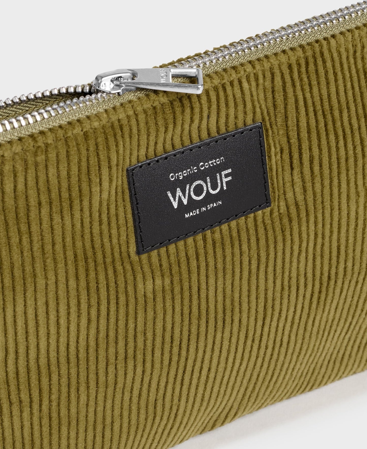 Pochette en coton bio | Olive "olive pouch"