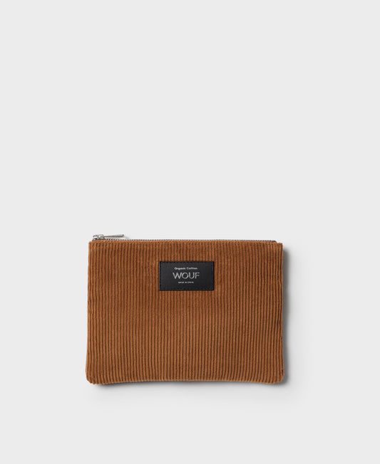Pochette en coton bio | Caramel "caramel pouch"