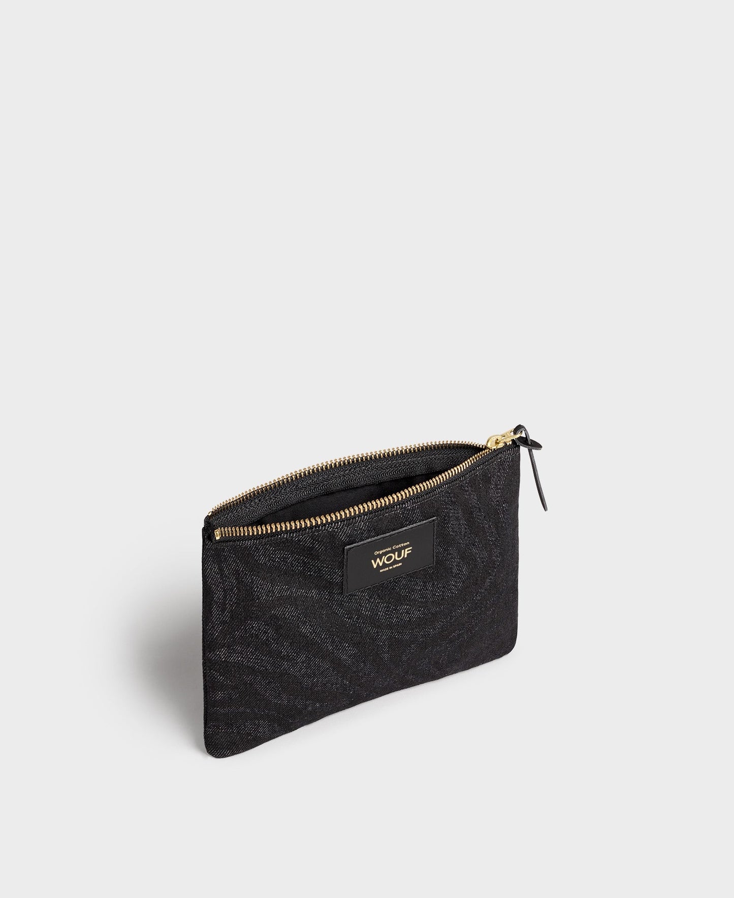 Pochette mini en coton bio | noir "dafne pouch"
