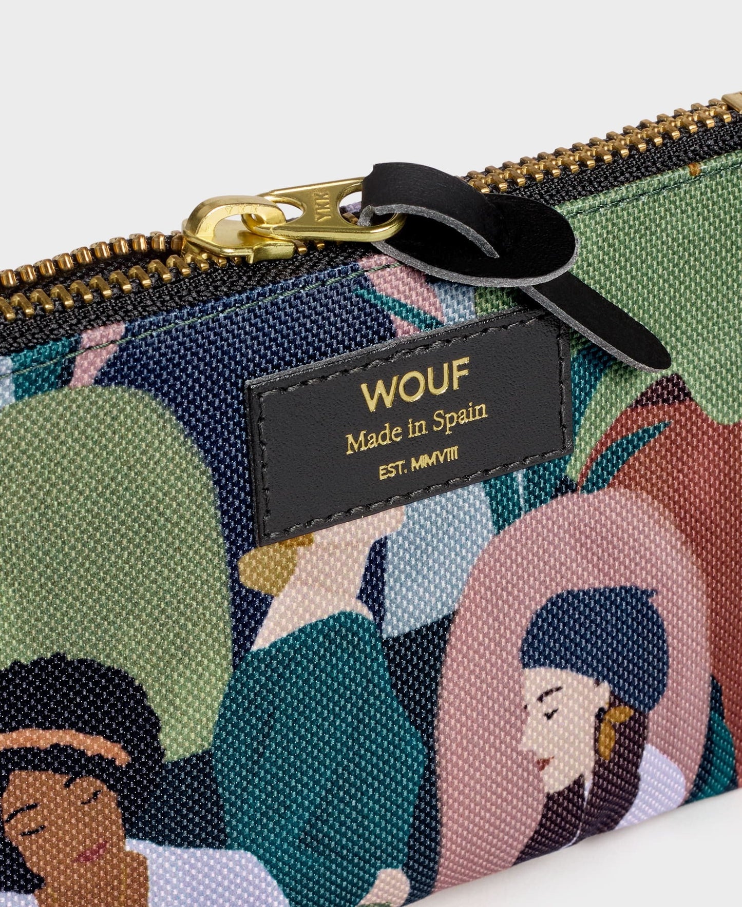 Pochette à motifs en recyclé - gina small pouch