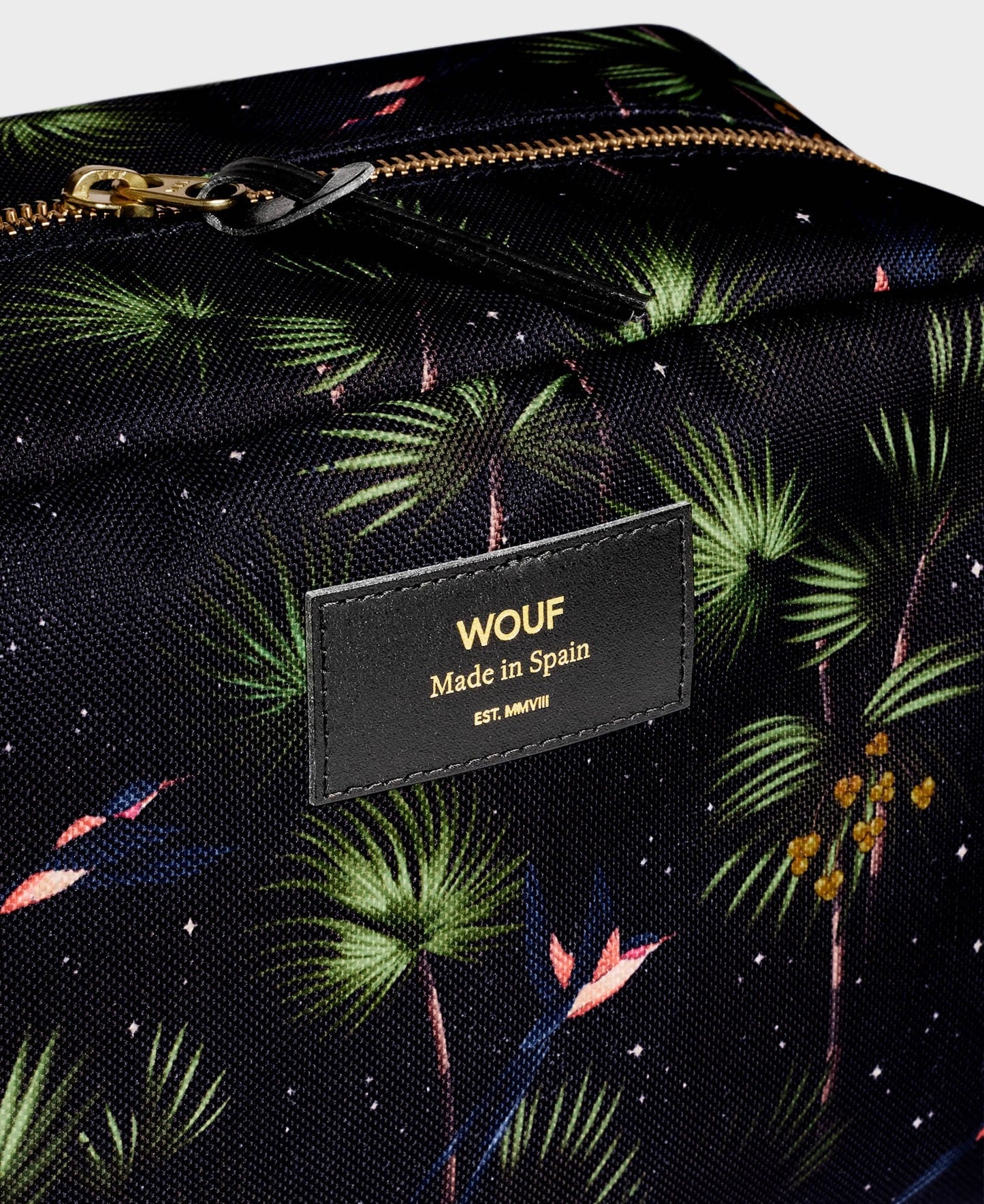 Grande trousse de toilette en recyclé | "paradise large toiletry bag"
