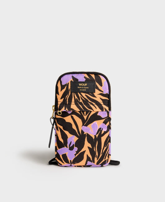 Pochette téléphone en recyclé | "vera phone bag"
