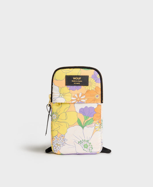 Pochette téléphone en recyclé | "yelli phone bag"