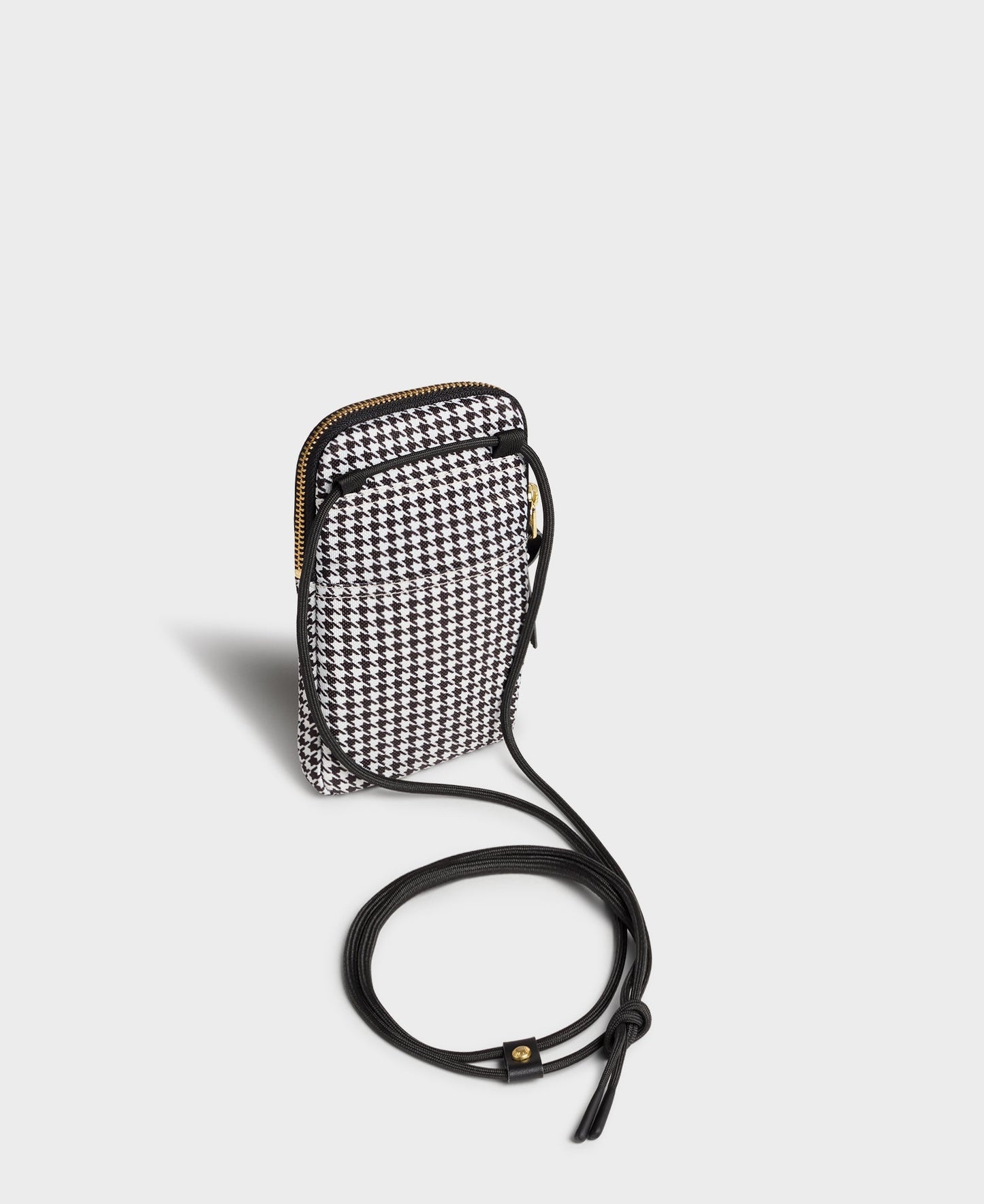 pochette téléphone en matières recyclées | carreaux "celine crossbody phone bag"