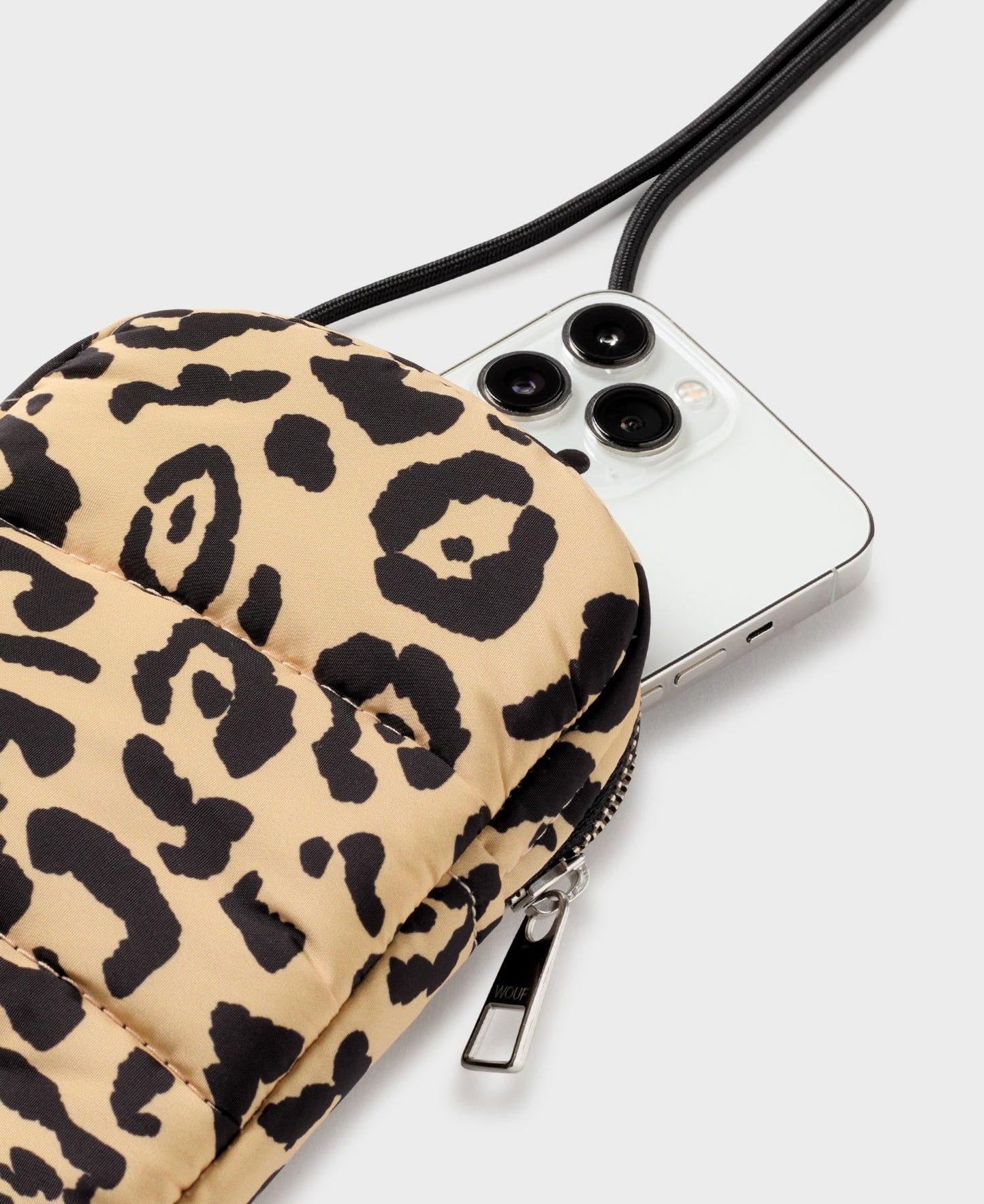 Pochette téléphone en recyclé | "agathe phone bag"