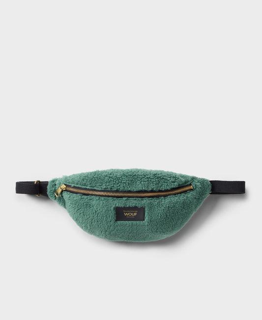 Banane verte en recyclé | "moss waist bag"